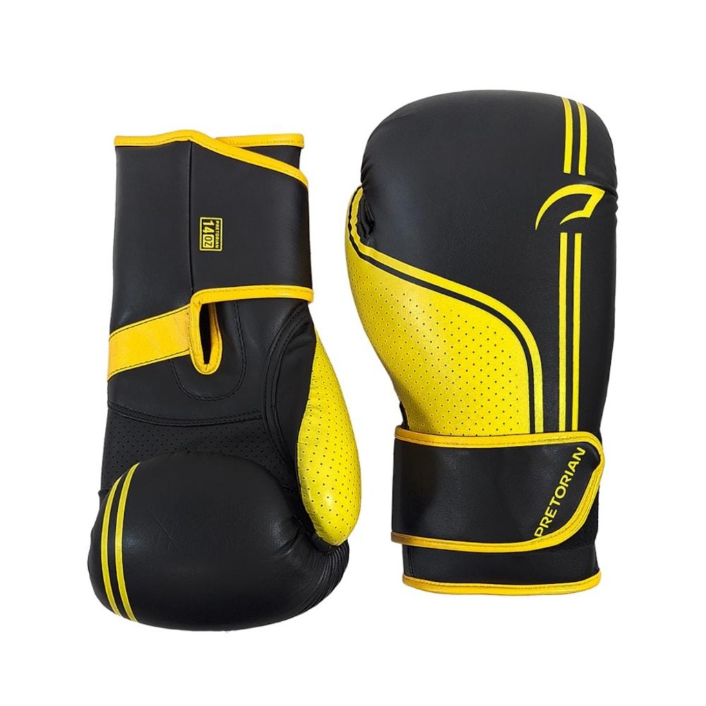 Imagem 3 do produto Kit Luva Boxe Pretorian First FX1 Luva+Faixas+Protetor Bucal Unissex