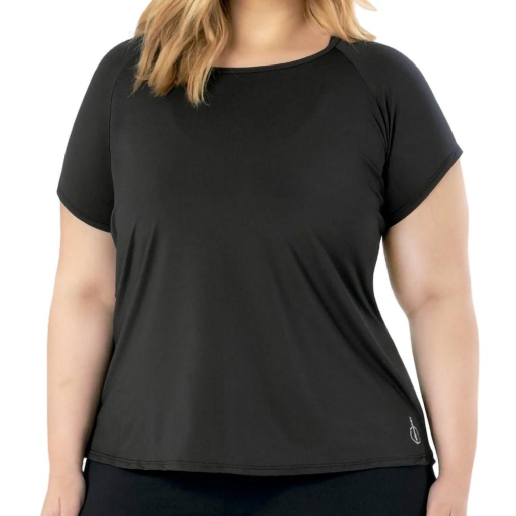 Imagem 5 do produto Camiseta Selene Básica Dry Fit Plus Size Feminina