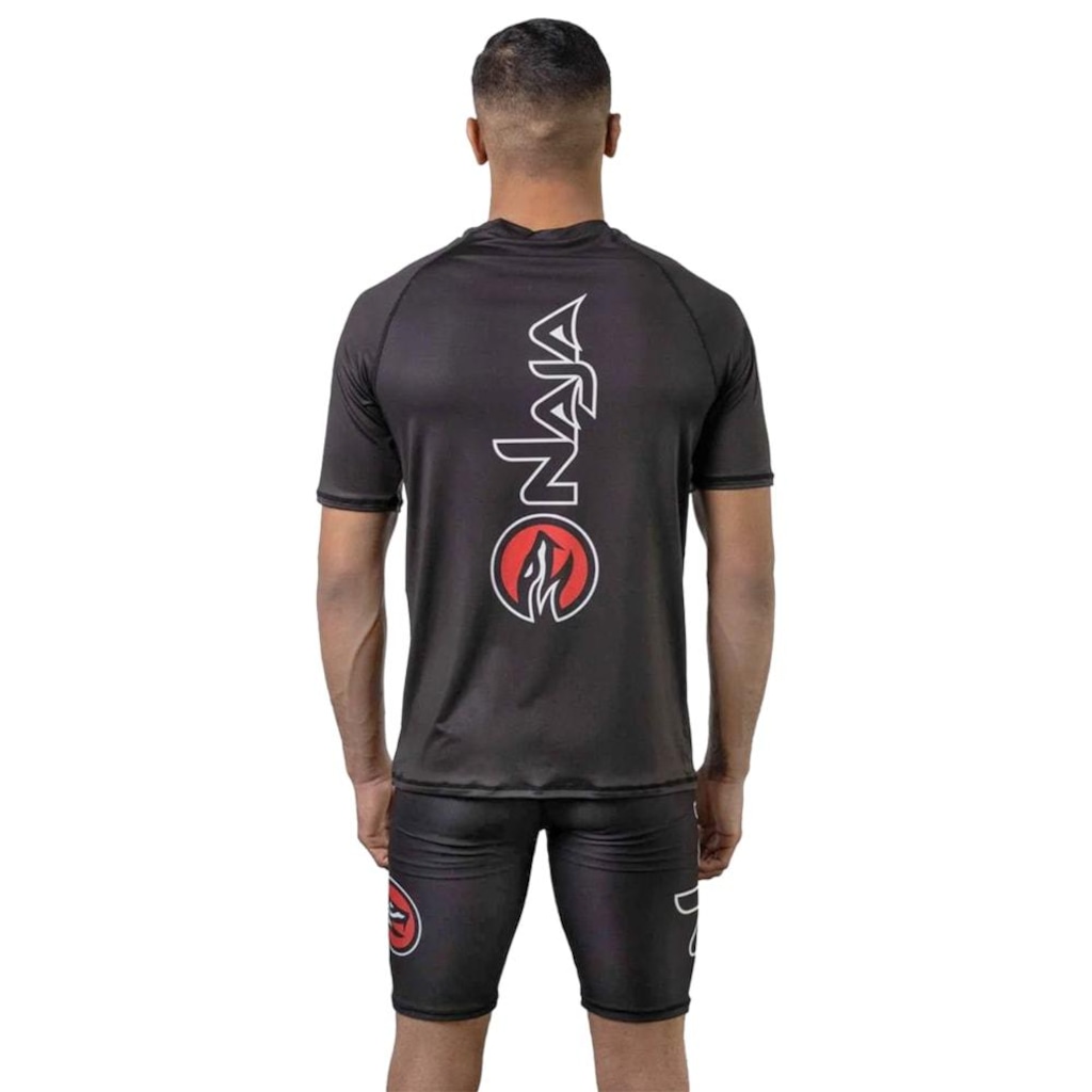 Imagem 3 do produto Camisa Naja Rash Guard Snake Manga Curta Masculina