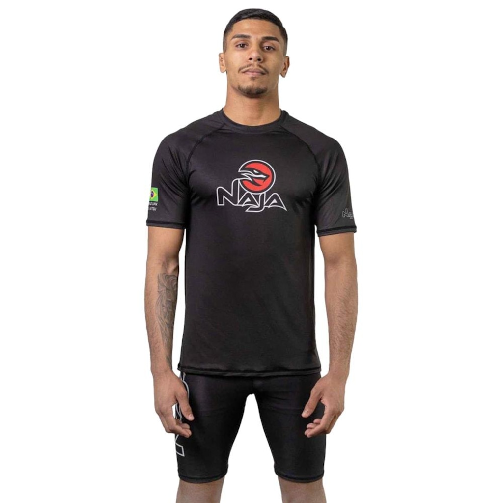 Imagem 5 do produto Camisa Naja Rash Guard Snake Manga Curta Masculina