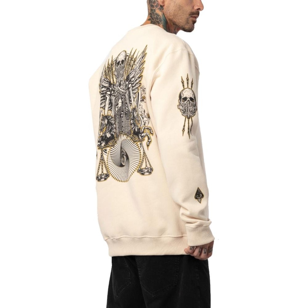 Imagem 3 do produto Blusão de Moletom Careca MCD 12513203 Masculino