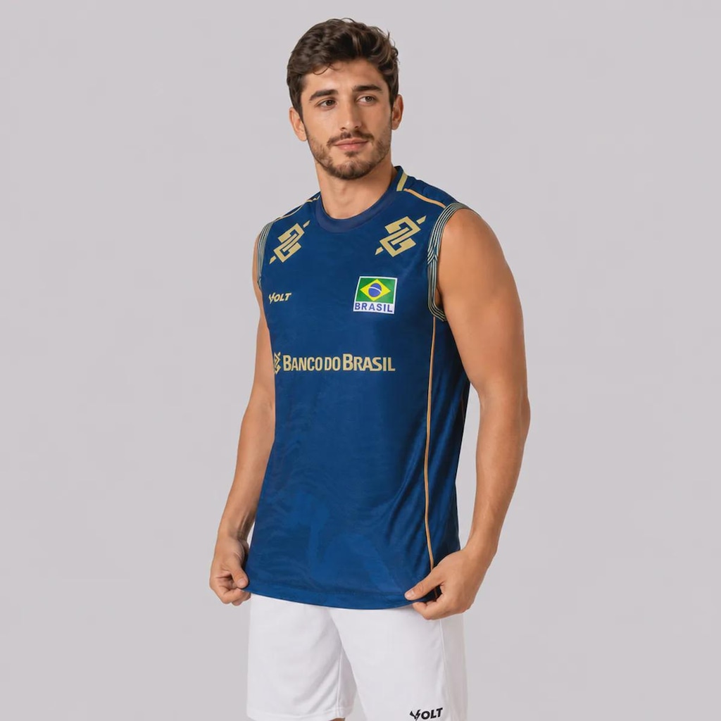 Imagem 3 do produto Camiseta Regata do Brasil CBV II Volt 2026 Masculina