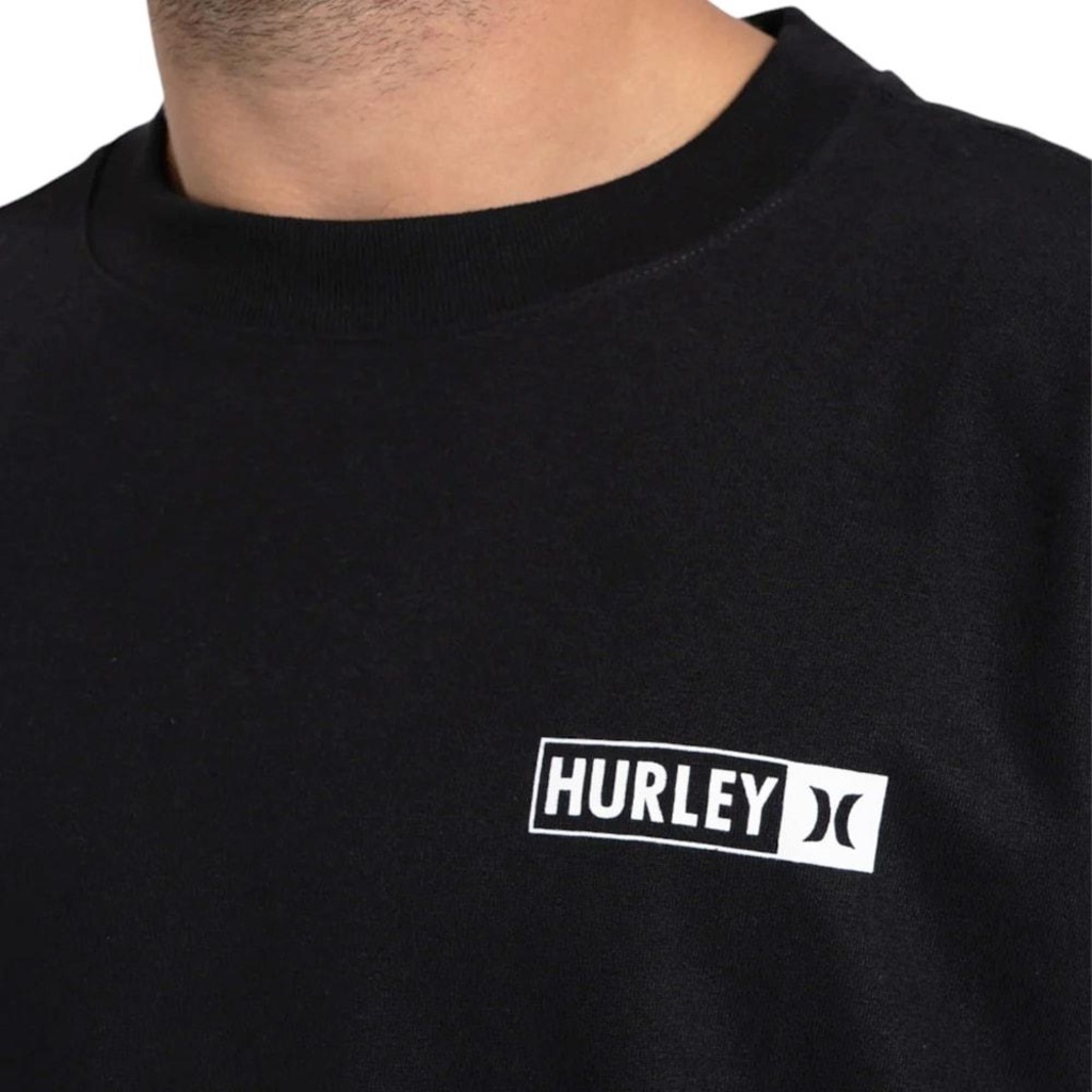 Imagem 3 do produto Camiseta Especial Hurley Block Party Max Fit Masculina