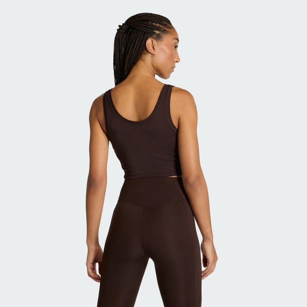 Imagem 2 do produto Camiseta Regata adidas Com Três Listras Train Essentials - Feminina