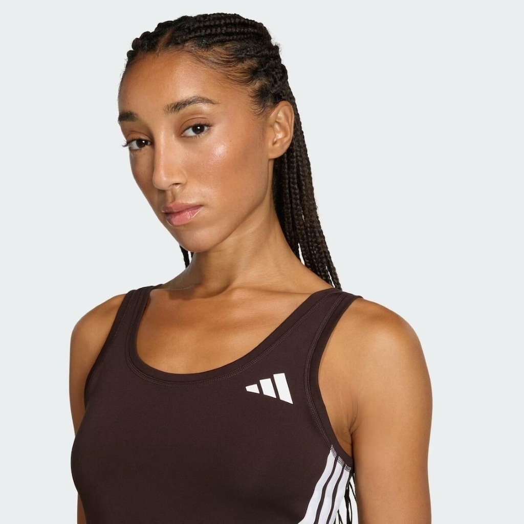 Imagem 3 do produto Camiseta Regata adidas Com Três Listras Train Essentials - Feminina