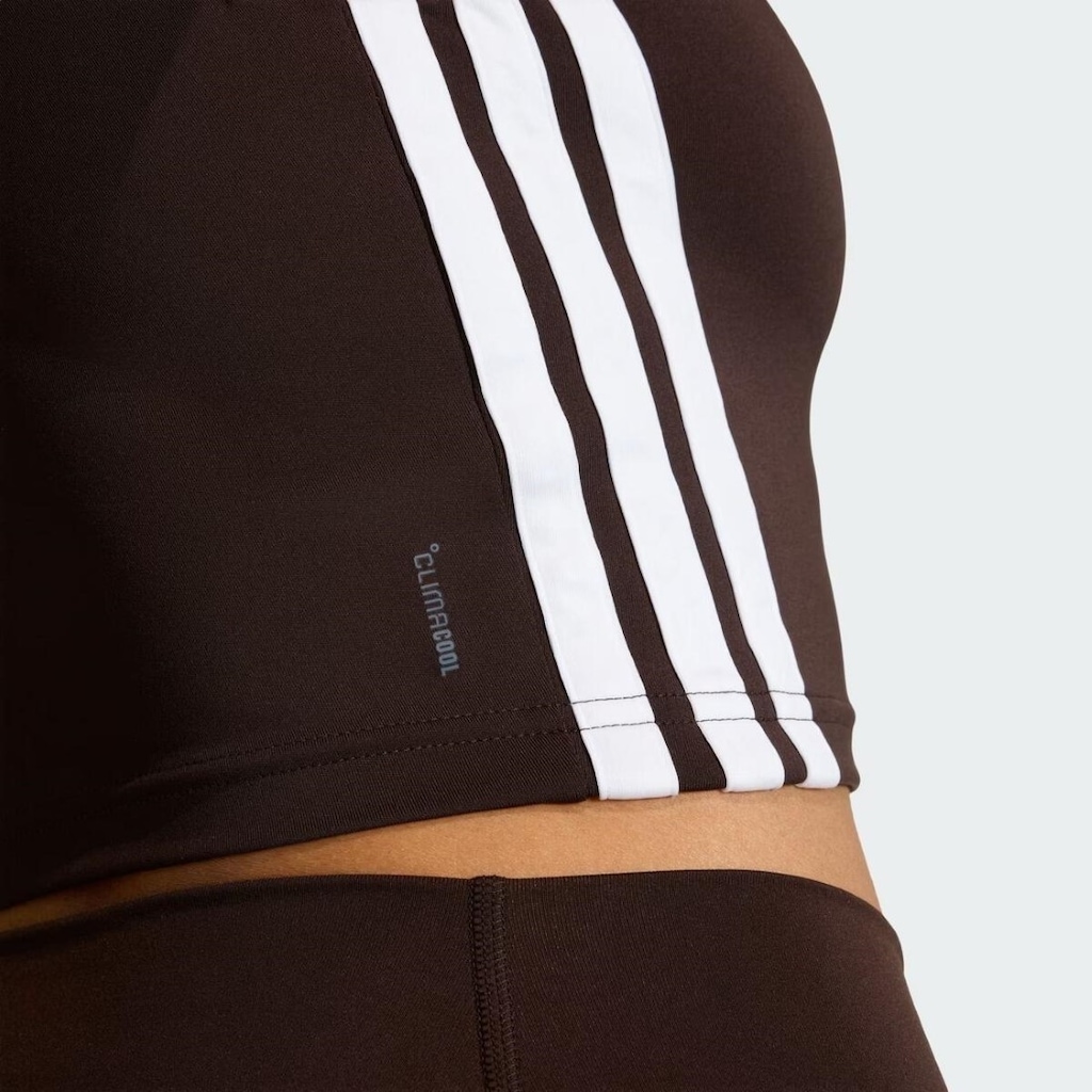 Imagem 4 do produto Camiseta Regata adidas Com Três Listras Train Essentials - Feminina