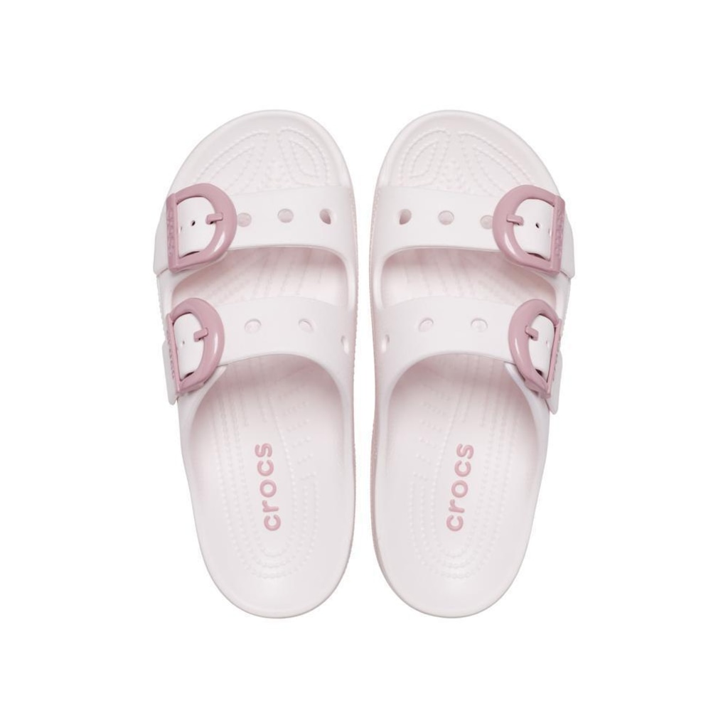 Imagem 4 do produto Sandália Feminina Crocs Saturday Enamel Buckle Sandal