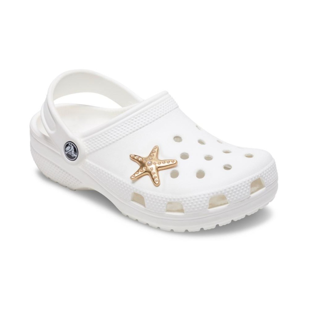 Imagem 2 do produto Jibbitz™ Crocs Estrela do Mar Dourada com Pérolas