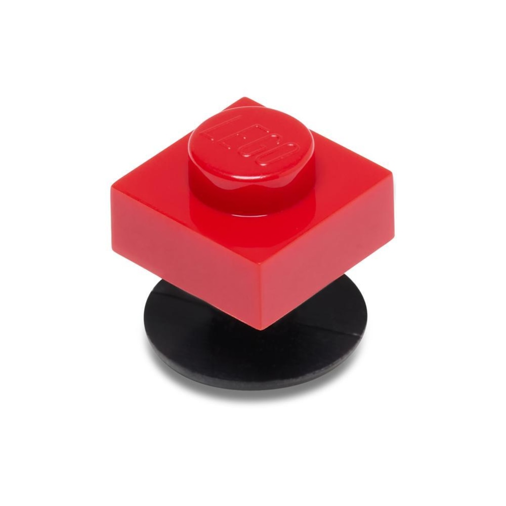 Imagem 2 do produto Jibbitz™ Crocs Lego Bloco Vermelho 1x1