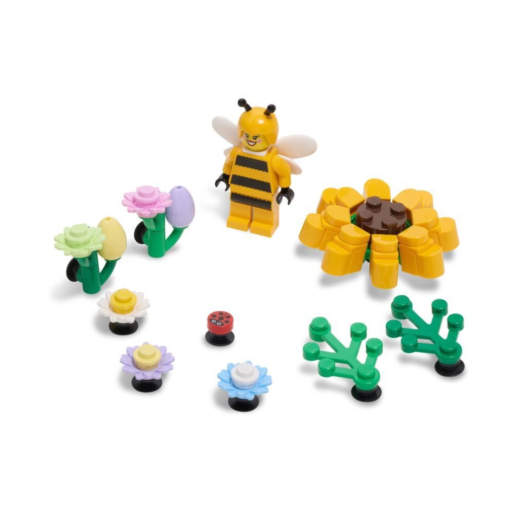 Imagem 2 do produto Jibbitz™ Crocs Lego Botanicals Pack com 10 Peças