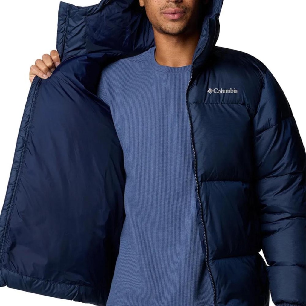 Imagem 4 do produto Jaqueta Columbia Masculina Puffec Hooded II Collegiate Navy