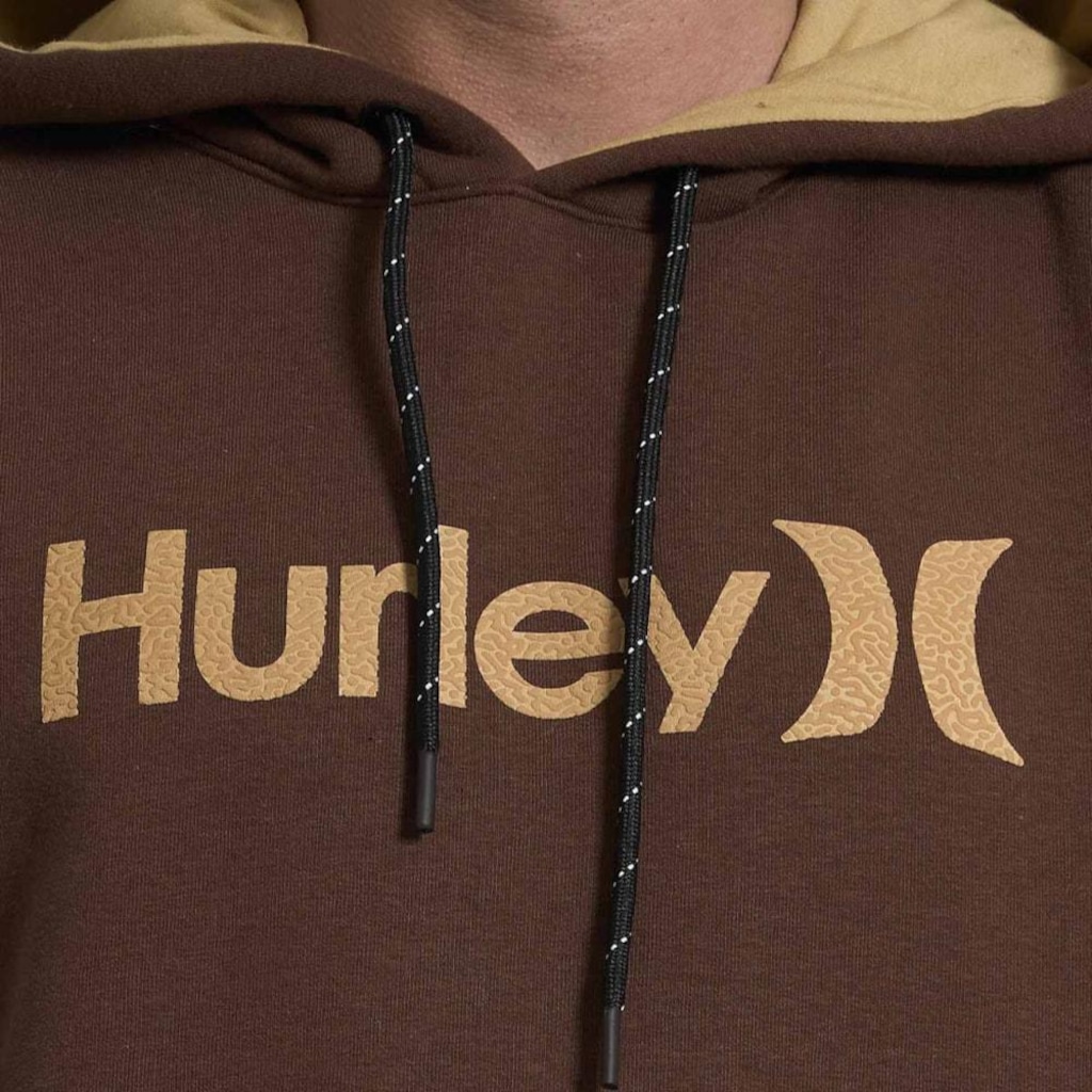 Imagem 3 do produto Blusão de Moletom Canguru Hurley One e Only Masculino