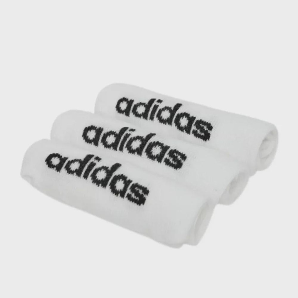Imagem 2 do produto Kit 3 Pares de Meia Cano Baixo adidas Lineares - Masculino