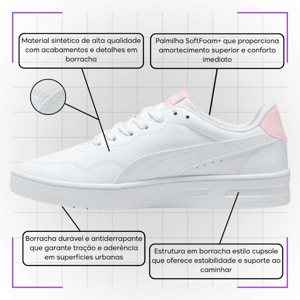 Imagem 5 do produto Tênis Feminino Puma Court Lally