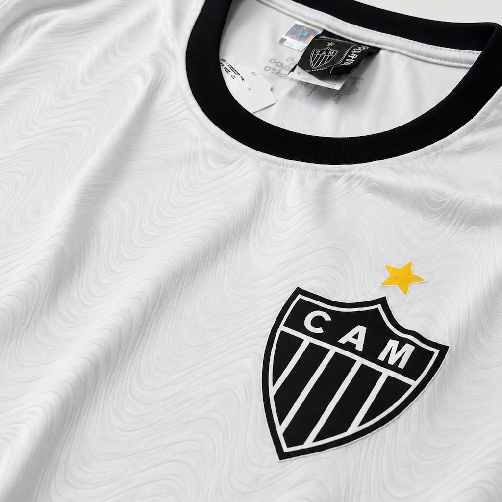 Imagem 3 do produto Camisa do Atlético Mineiro Vingador Gold Wave Braziline - Feminina