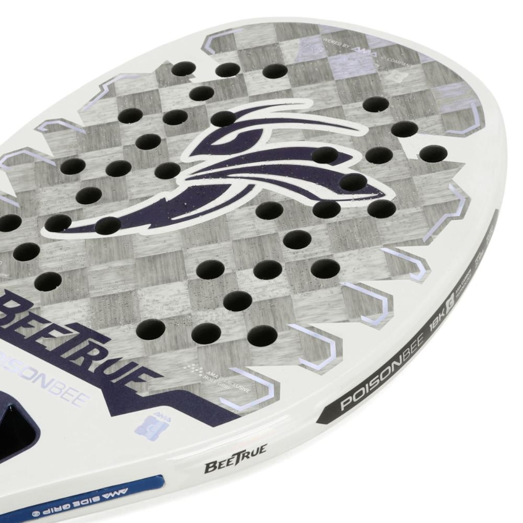 Imagem 3 do produto Raquete de Beach Tennis Ama Sport BeeTrue Poison Bee Gigio Cariani 2026 - Adulto