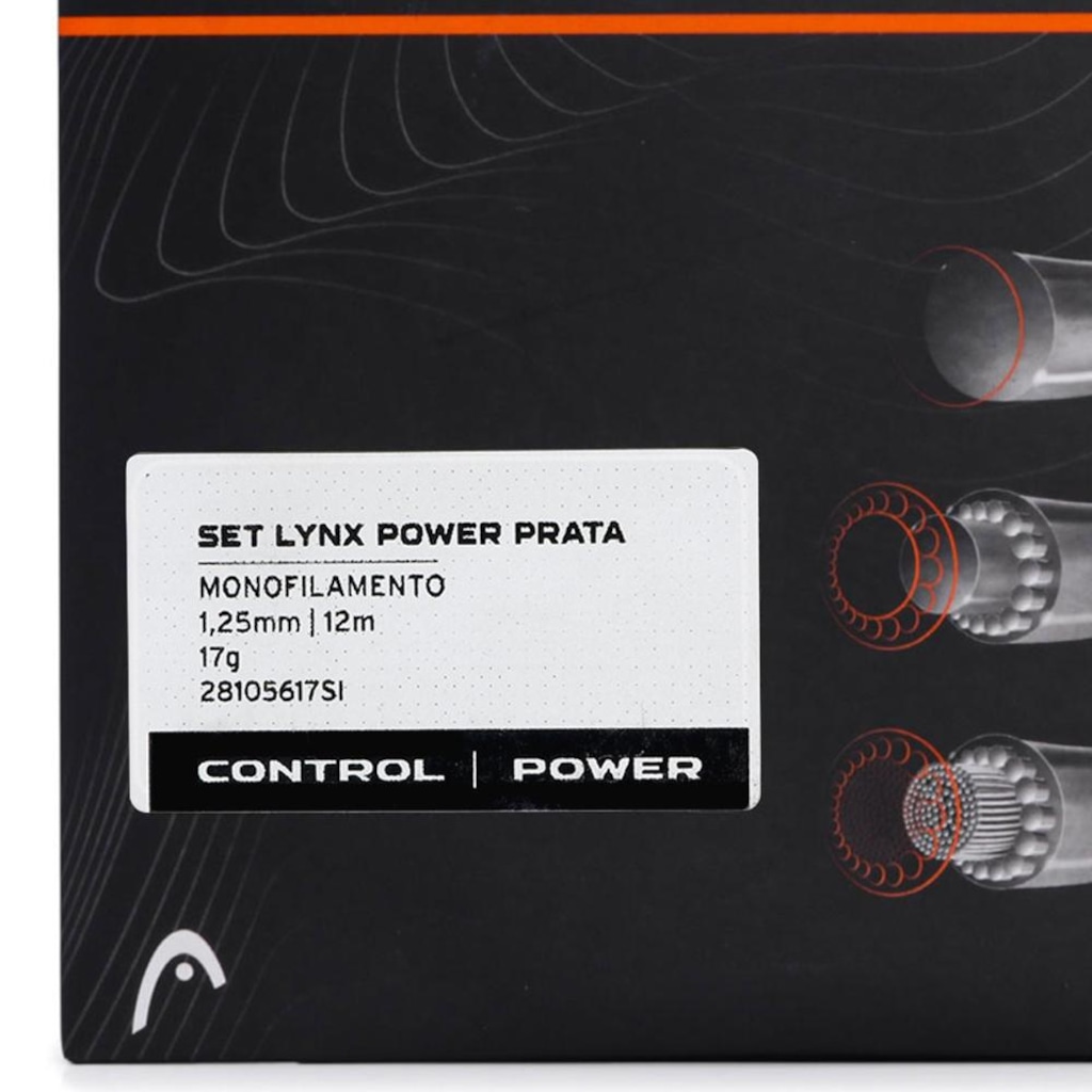 Imagem 2 do produto Corda Head Lynx Power 17L 1.25mm