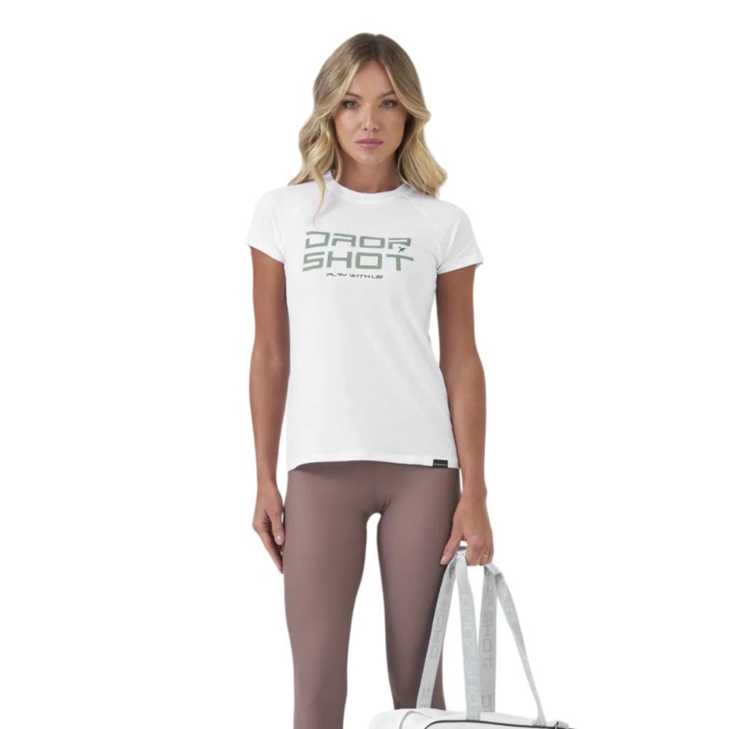 Imagem 2 do produto Camiseta Drop Shot Baby Look Enjoy W25 - Feminina