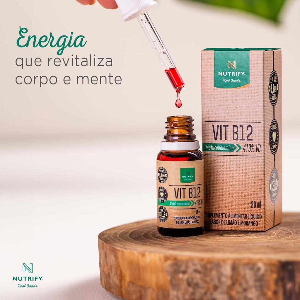 Imagem 2 do produto VIT B12 Líquida Nutrify