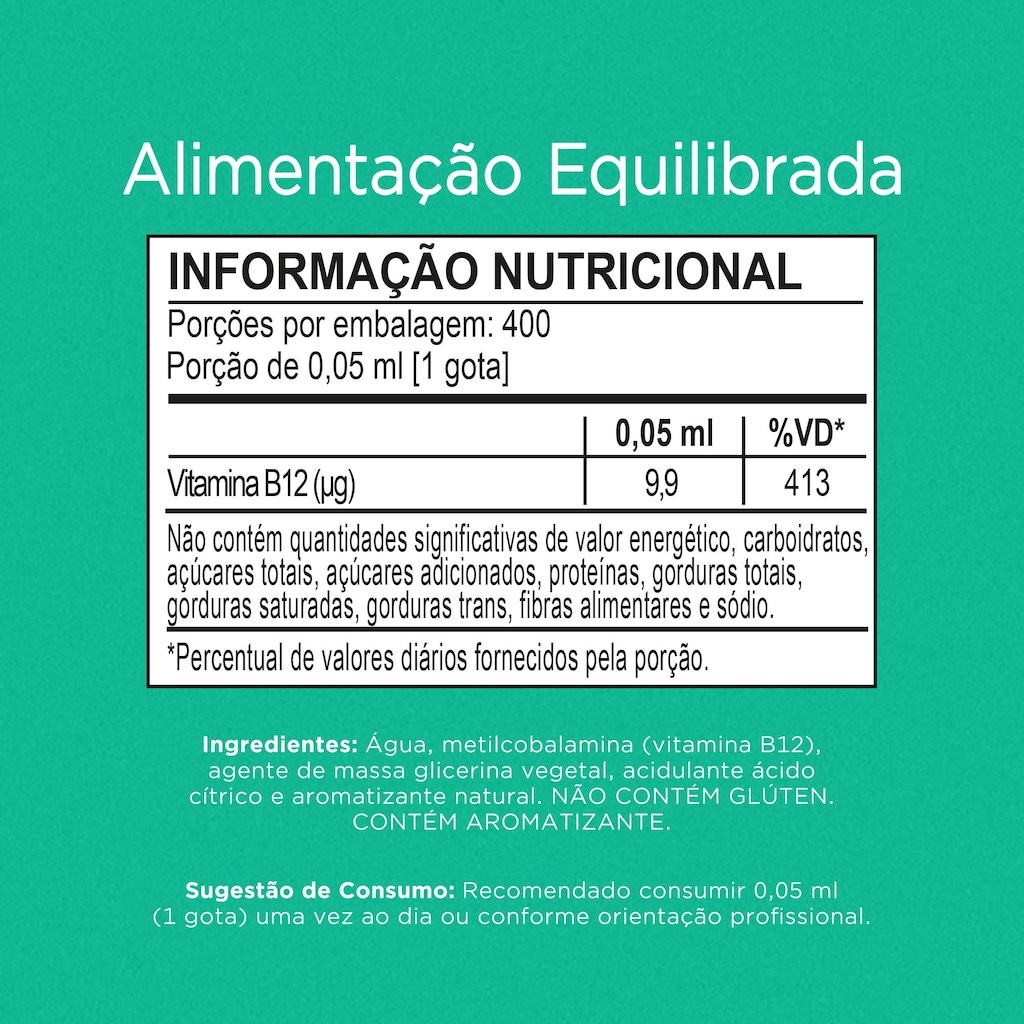 Imagem 3 do produto VIT B12 Líquida Nutrify