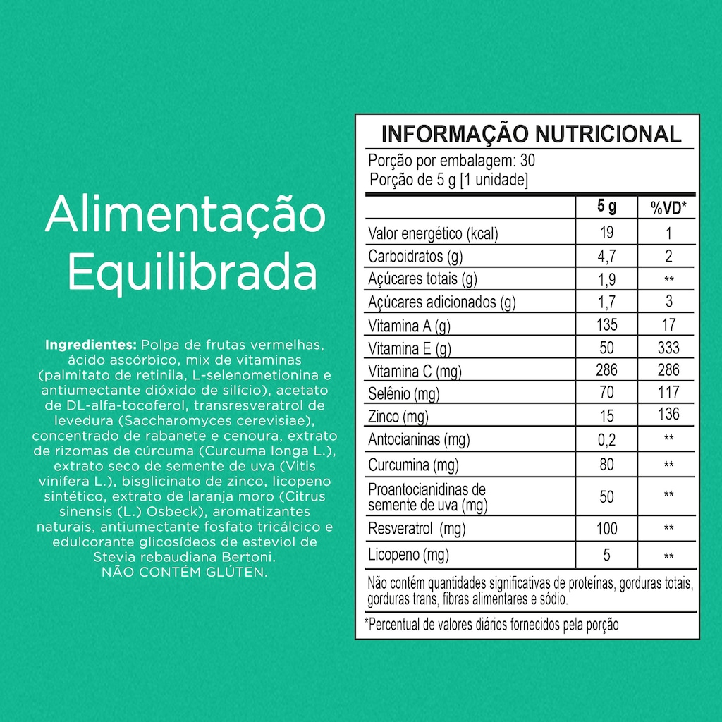 Imagem 2 do produto Pure OX Suplemento Antioxidante Nutrify