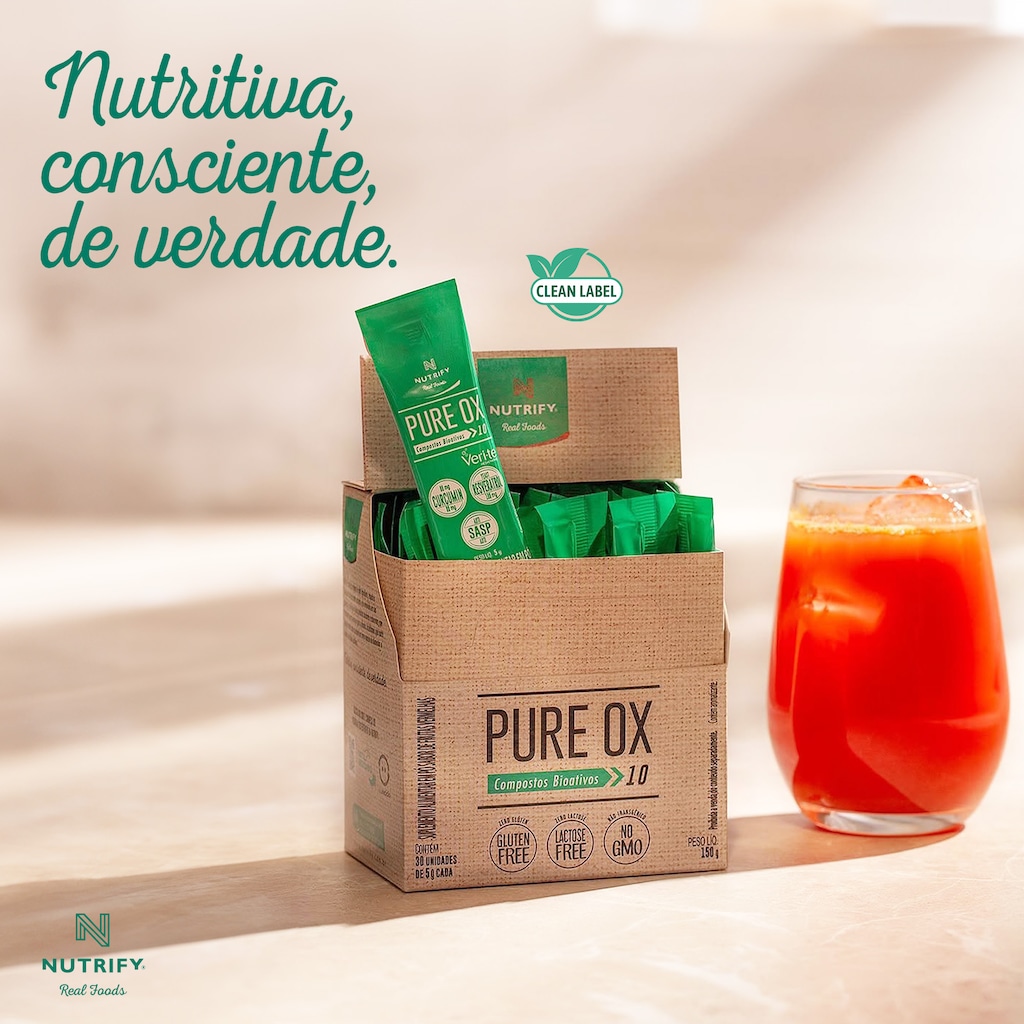 Imagem 4 do produto Pure OX Suplemento Antioxidante Nutrify
