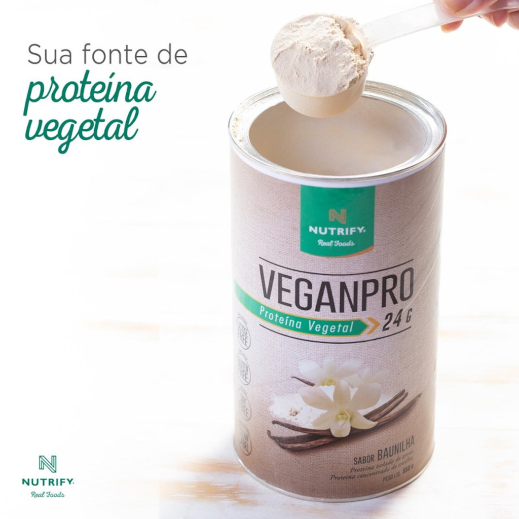Imagem 2 do produto Nutrify Proteína Vegetal VeganPro 450g