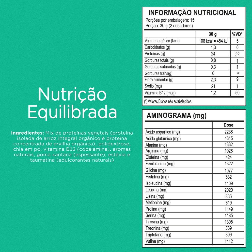 Imagem 3 do produto Nutrify Proteína Vegetal VeganPro 450g