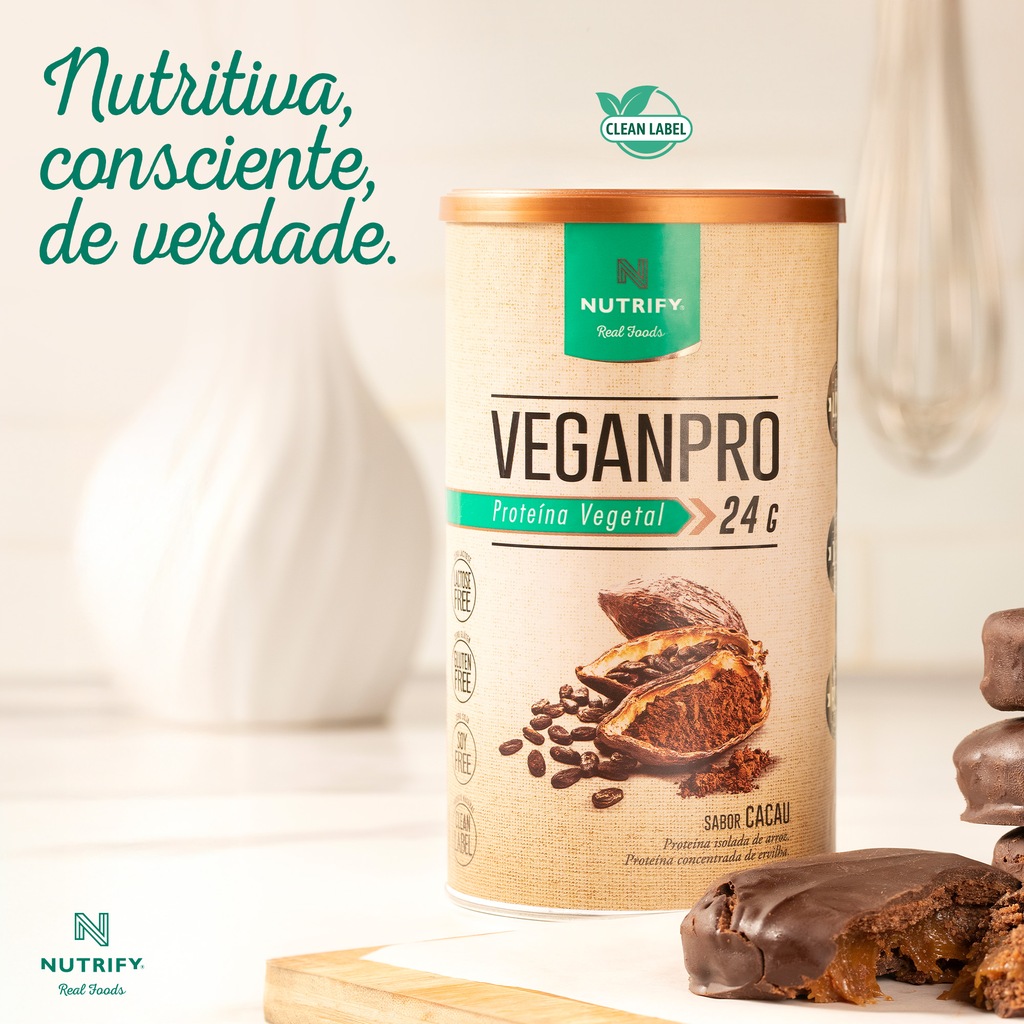 Imagem 5 do produto Nutrify Proteína Vegetal VeganPro 450g