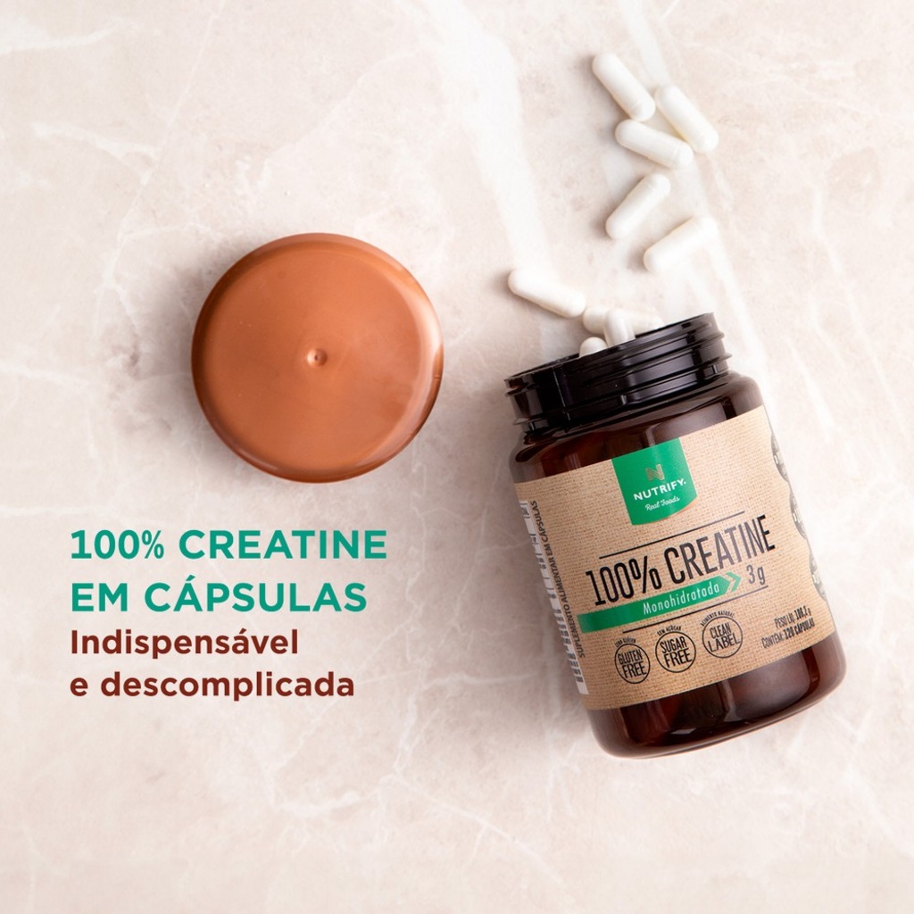 Imagem 2 do produto 100% Creatine em cápsula Nutrify