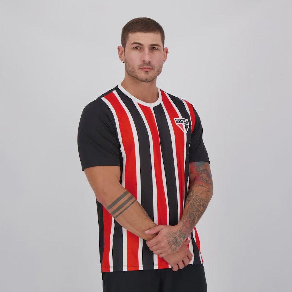 Imagem 3 do produto Kit 2 Camisas do São Paulo Stencil e Change Masculina
