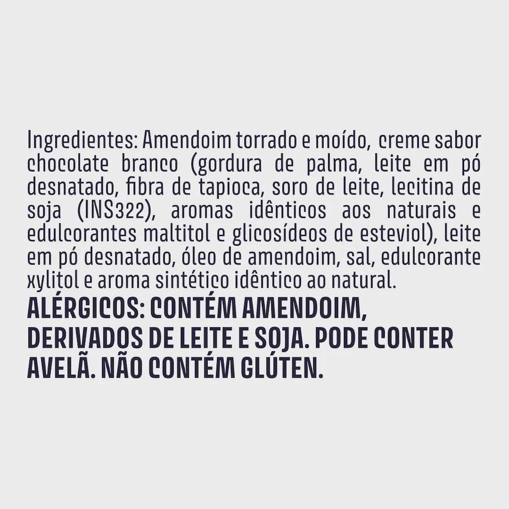 Imagem 4 do produto Pasta de Amendoim sabor Leite em pó 600g