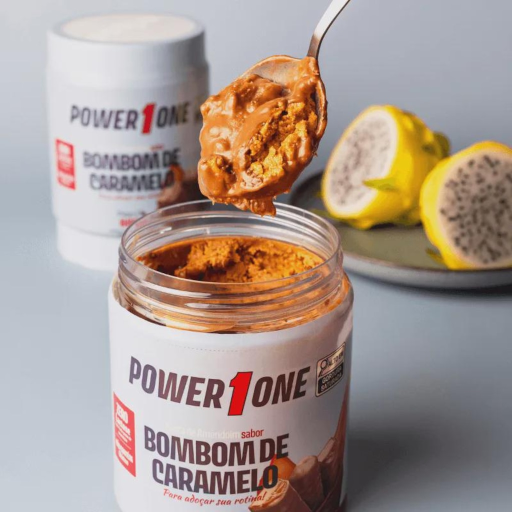 Imagem 2 do produto Pasta de Amendoim sabor Bombom de Caramelo 600g