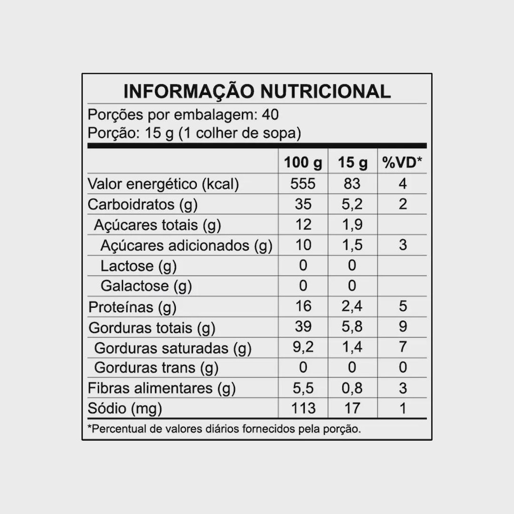 Imagem 3 do produto Pasta de Amendoim sabor Bombom de Caramelo 600g