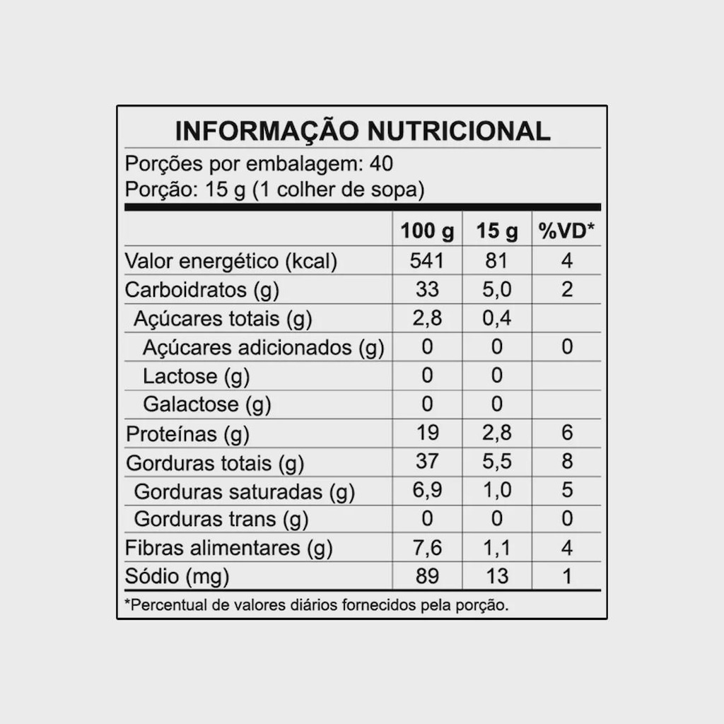 Imagem 3 do produto Pasta de Amendoim sabor Brownie 600g