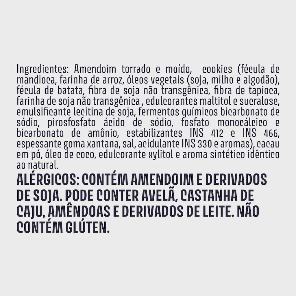 Imagem 4 do produto Pasta de Amendoim sabor Brownie 600g