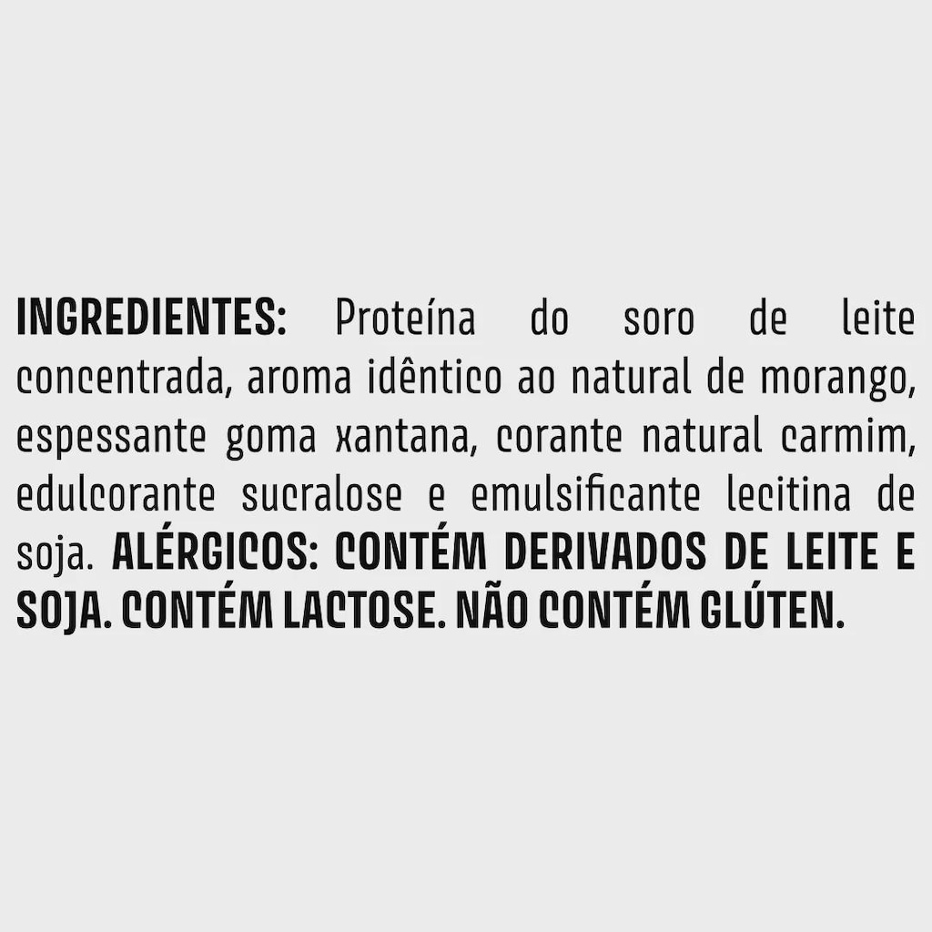 Imagem 5 do produto Whey Protein Concentrado Morango 900g Power1One