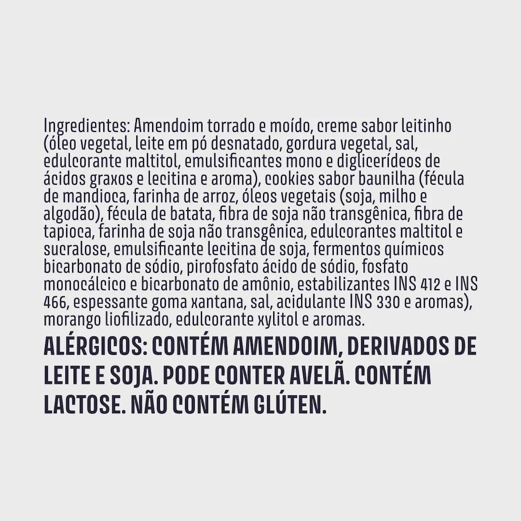 Imagem 4 do produto Pasta de Amendoim sabor Cheesecake 600g