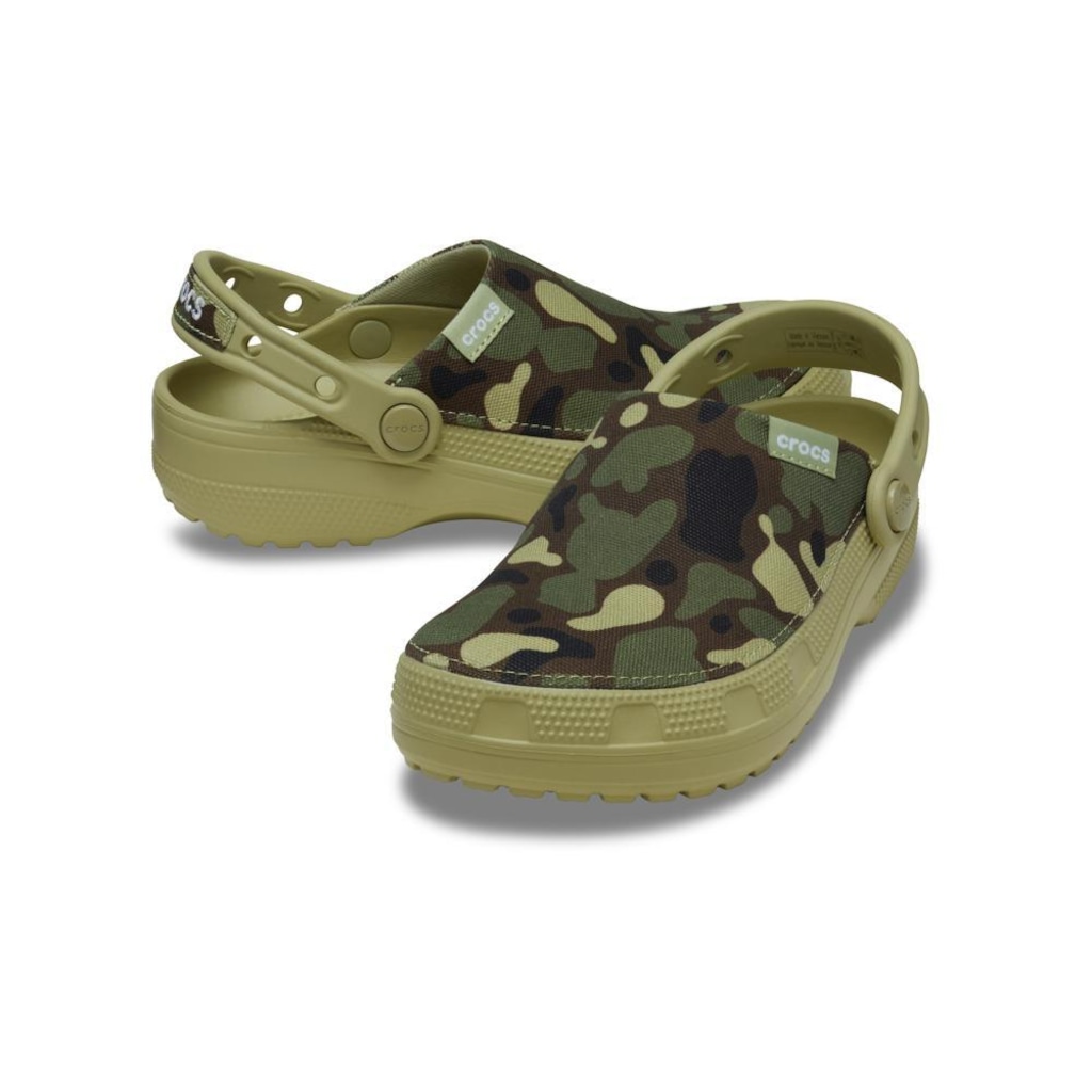 Imagem 3 do produto Sandália Unissex Crocs Classic Crafted Camo Clog Tac