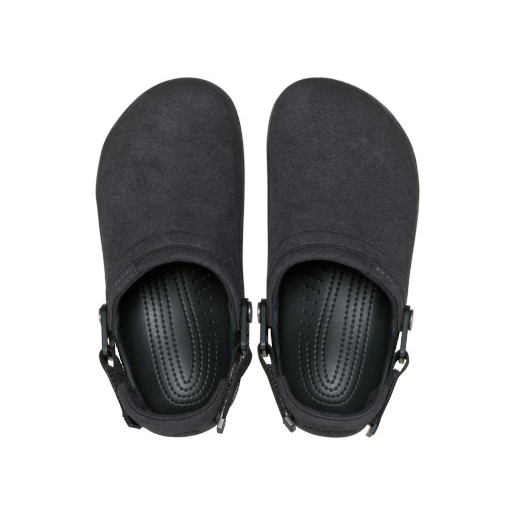 Imagem 5 do produto Sandália Crocs Classic Crafted Vegan Suede Clog Black - Unissex
