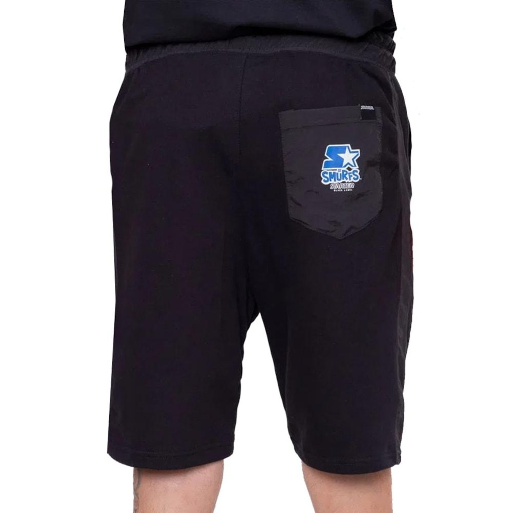 Imagem 4 do produto Bermuda de Moletom Starter Collab Smurfs Masculina