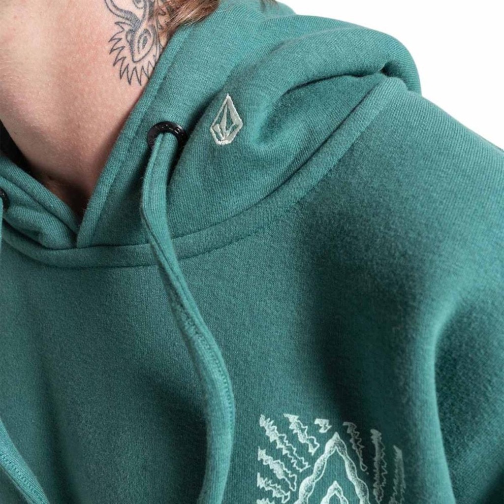 Imagem 4 do produto Blusão de Moletom Canguru Volcom Embrace Strange Masculino