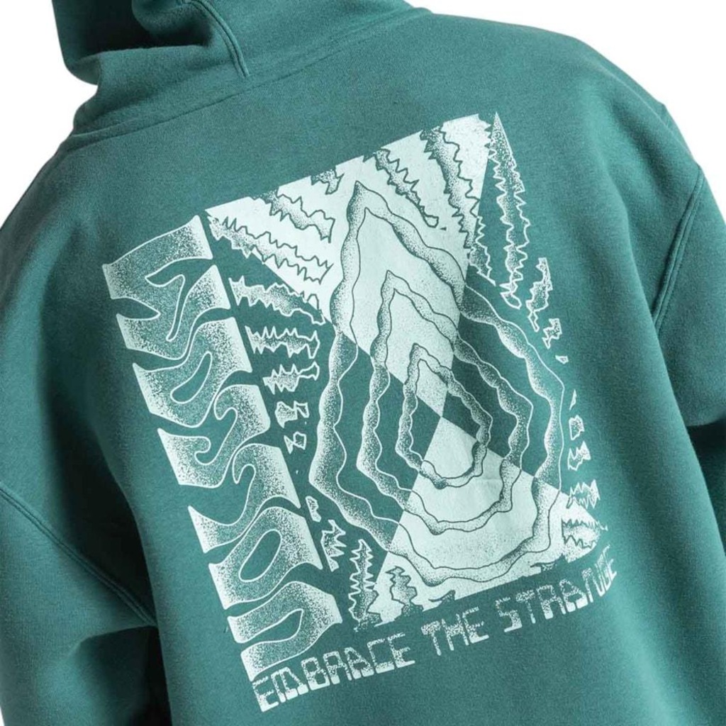Imagem 5 do produto Blusão de Moletom Canguru Volcom Embrace Strange Masculino
