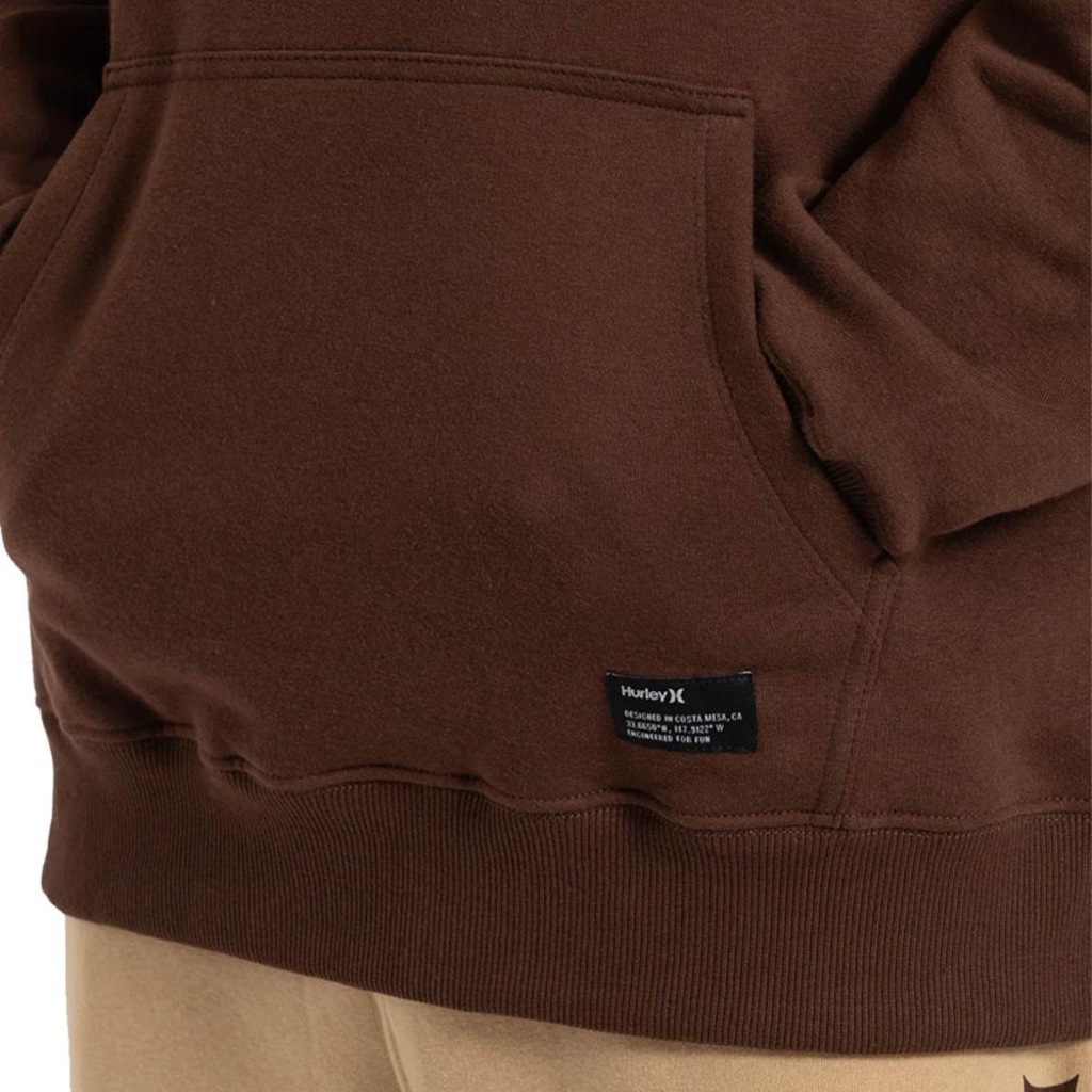 Imagem 4 do produto Blusão de Moletom Canguru Hurley Mini Icon II Masculino