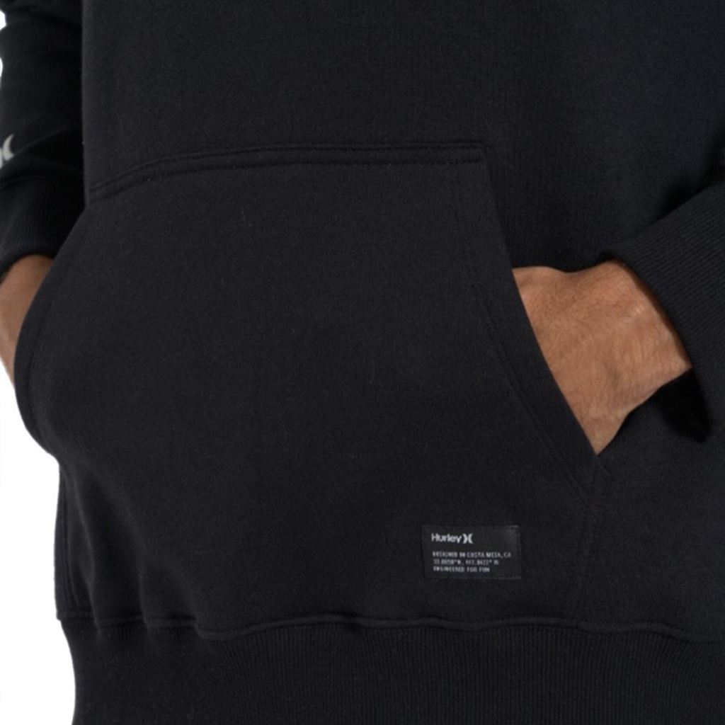 Imagem 3 do produto Blusão de Moletom Canguru Hurley Mini Icon II Masculino