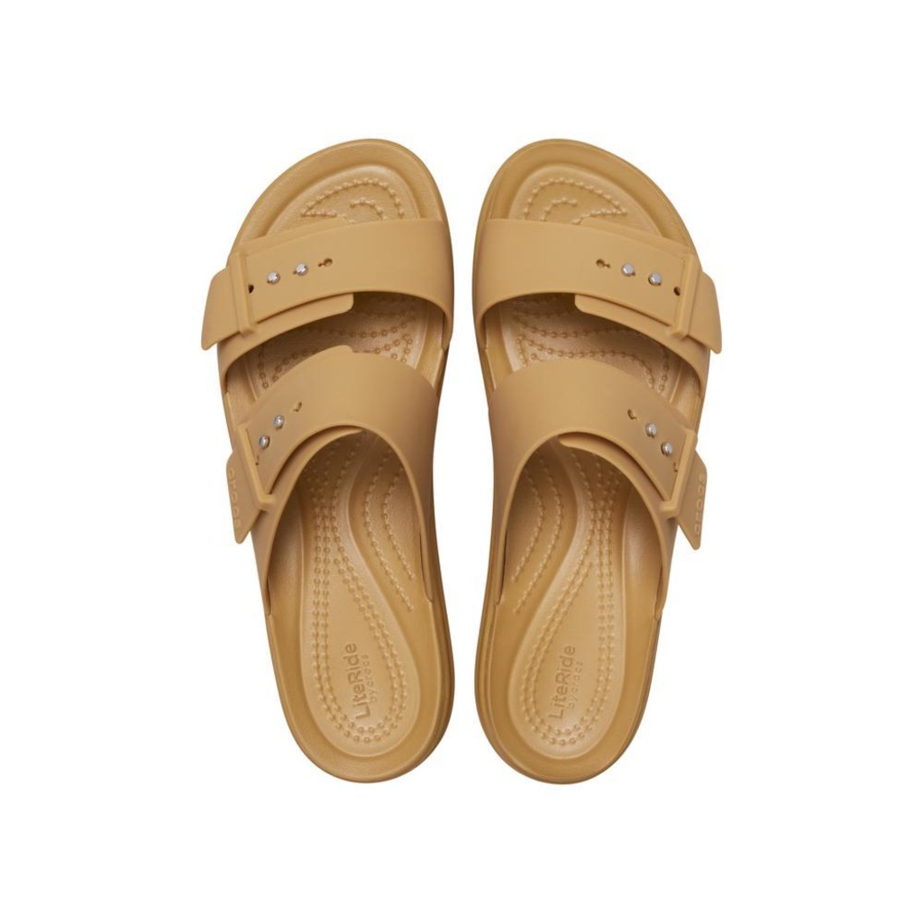 Imagem 4 do produto Sandália Crocs Brooklyn Low Wedge W Sandal Umber - Unissex