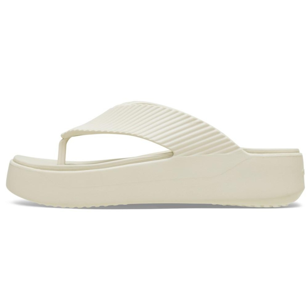 Imagem 3 do produto Sandália crocs getaway groove platform flip sandstone - Unissex