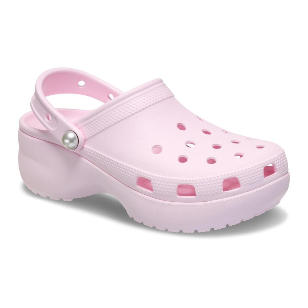 Imagem 2 do produto Sandália Crocs Classic Platform Pearl Clog - Feminino