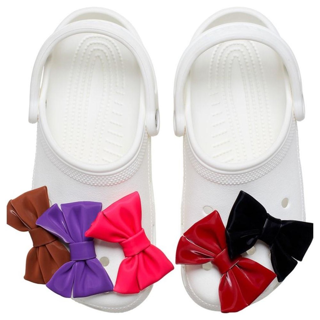 Imagem 3 do produto Jibbitz™ Crocs Laços Românticos Pack com 5 Peças Único - Unissex