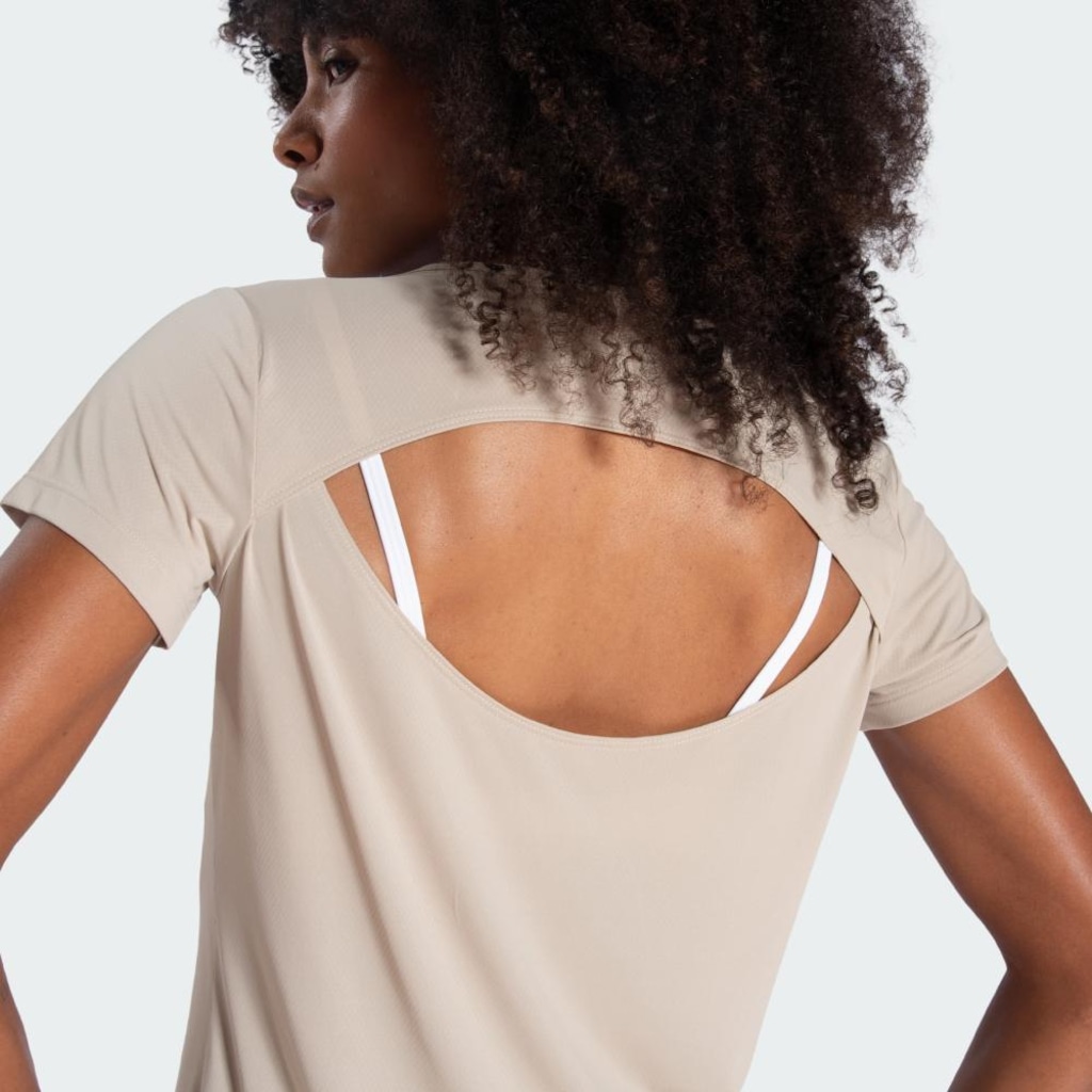 Imagem 3 do produto Camiseta adidas ESS Polyamide Cutout Feminina